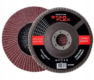Шлифовальный лепестковый диск PSG Star Flex STAL T29 125×22 мм зерно 60 TLS1252260