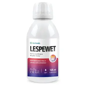 Жидкая добавка EUROWET Lespewet 125 мл — поддержка мочевыводящей системы для собак и кошек