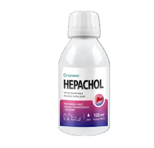Жидкая добавка для печени для собак и кошек EUROWET Hepachol 125 мл