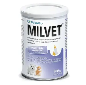 Сухое молоко для щенков и котят EUROWET Milvet 10 x 100 г