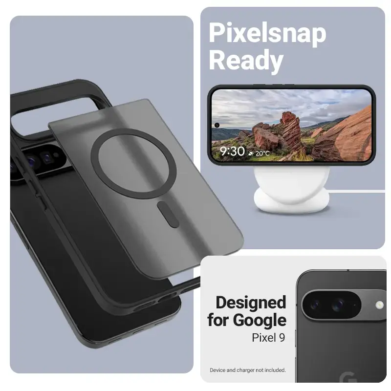 Crong Hybrid Matte Magnetic MagSafe — Google Pixel 9 Photo 6