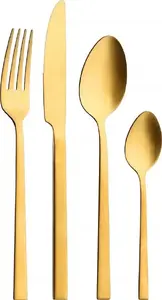 Cutlery set Starke Pro DOMINO GOLDEN SOUL 24-piece stainless steel service