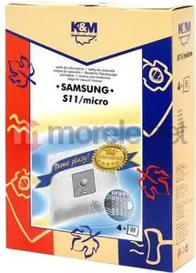 Vacuum cleaner dust bag König & Meyer for Samsung S11 Micro, disposable replacement bag (MPN SAMSUNGS11MICRO(4))
