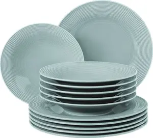 Vakariņu servīze 6 personām, Tragar — zila porcelāna (Seltmann raksts)