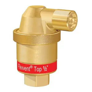 Automātiska gaisa atdalītāja FLAMCO FLEXVENT TOP 1/2" modelis 28515 apkures un dzesēšanas sistēmām