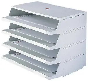 Document tray Panorama 2100 — twinco A4 gray