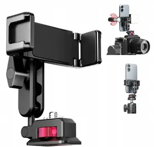 Phone Mount for Tripod Ulanzi MA56 with 1/4" ISO Thread and ARRI-Style Cold Shoe Adapter