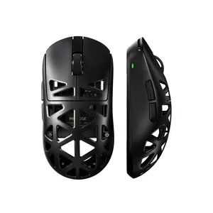 Игровая амбидекстрная мышь Mchose A7X Ultra — оптическая, RF Wireless + Bluetooth + USB-C, 42000 DPI, 7 кнопок, чёрная