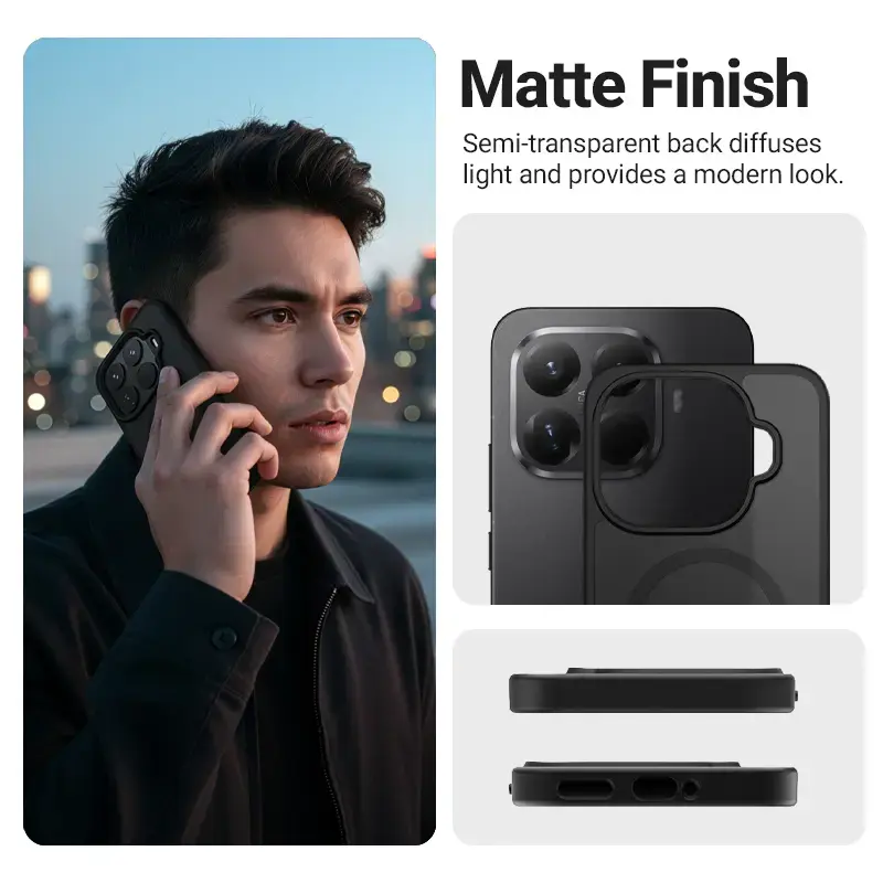 Crong Hybrid Matte Magnetic — чехол для Xiaomi 17 Photo 4
