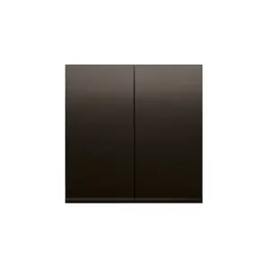 Electrical switch accessory Kontakt-Simon DKW5/46 double key insert, bronze, plastic housing, IP20