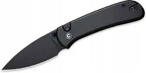 Folding Knife CIVIVI Qubit C22030E-1 — Aluminium Handle, All Black