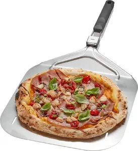 Pizza peel NPC Polska GEFU Slide 32x32 cm, flat spatula for transferring pizzas and baked goods