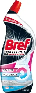 Toilet cleaner gel Staples BREF 6xeffect Max White 750 ml