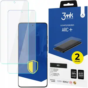 Защитное стекло 3MK для Motorola Edge 60 Pro ARC+ (2 шт.)