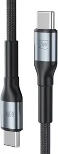 USB-C to USB-C cable 3MK Hyper N-SERIES 50 cm, PD 3.0 / QC 3.0, 20V/3A (60W), Black
