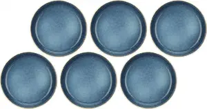 Soup plates set Novastyl ROSE&TULIPANI ARPEGGIO — 6 pieces, 21 cm