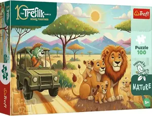 Пазл TREFL 100 деталей InspiredByNature — Лев (модель 16593)