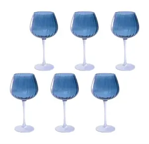 Set of 6 drinking glasses 460 ml NPC Polska Rose&Tulipani PRISMIA