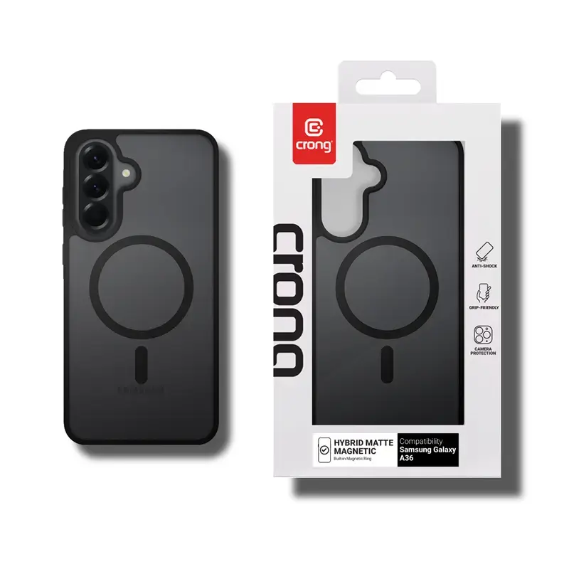 Crong Hybrid Matte Magnetic vāciņš priekš Samsung Galaxy A36 Photo 6