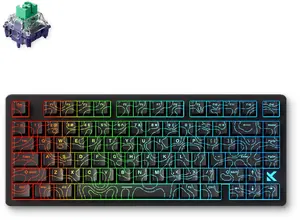 Mēhāniskā tastatūra Mchose Jet 75 ar Kailh Magnetic God slēdžiem, modelis HW-Jet75-10