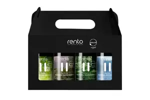 Sauna fragrance set Sourcing Rento Natural, 4 × 100 ml, assorted colours, total capacity 0.4 L