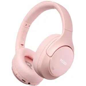 Беспроводные наушники TOZO H20 T12052, розовые (Bluetooth, полноразмерные)