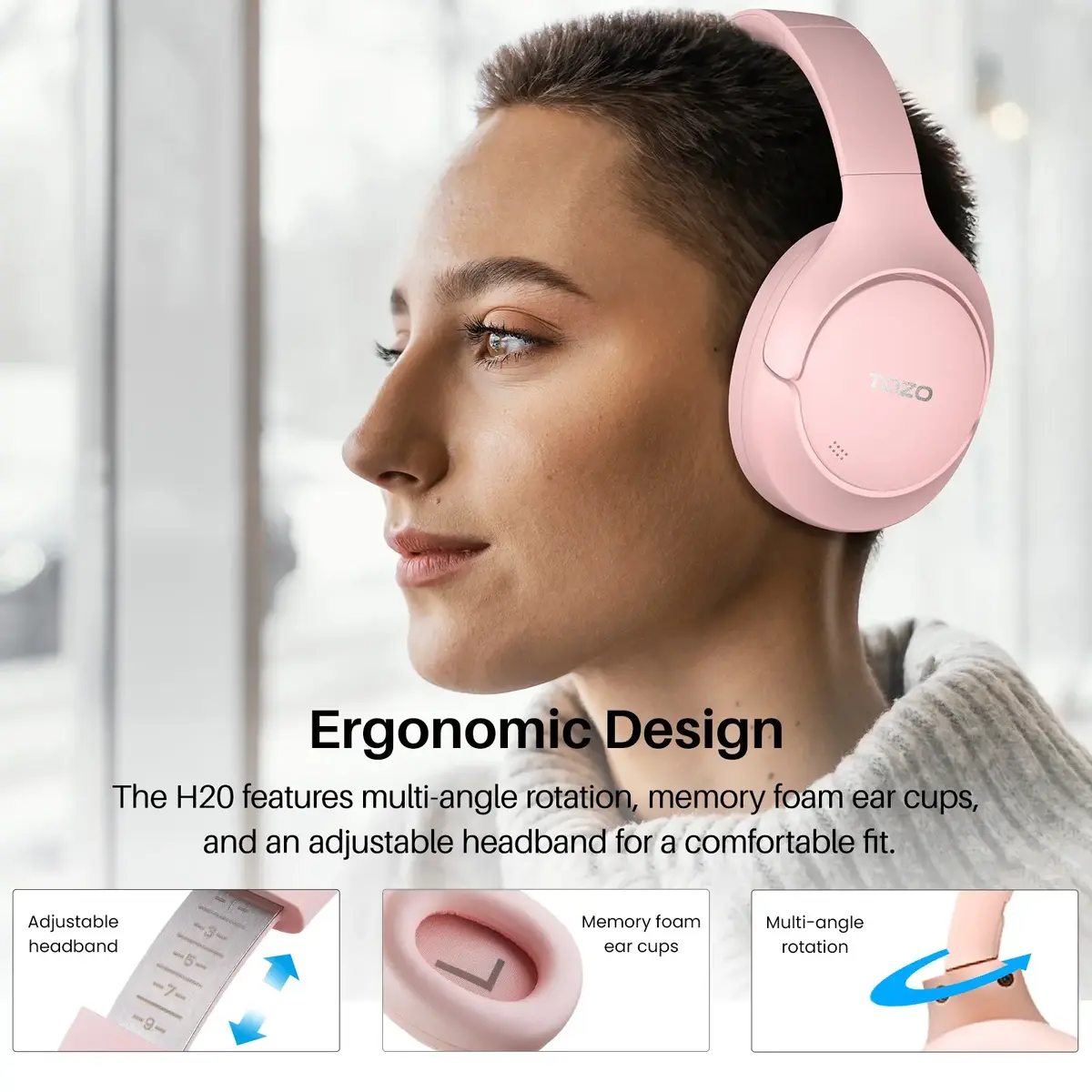 TOZO H20 T12052 Bluetooth наушники Photo 7