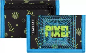 Wallet STARPAK PORTFEL GAME STK-09 PBH — compact school wallet, multiple card slots, zip pocket