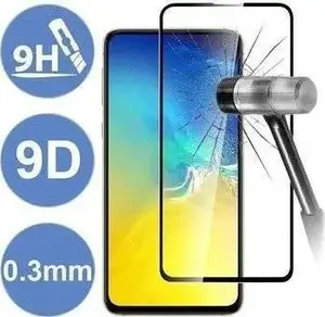 Rūdīts ekrāna stikls Lenovo Moto G50 – 9D Full Glue, melns