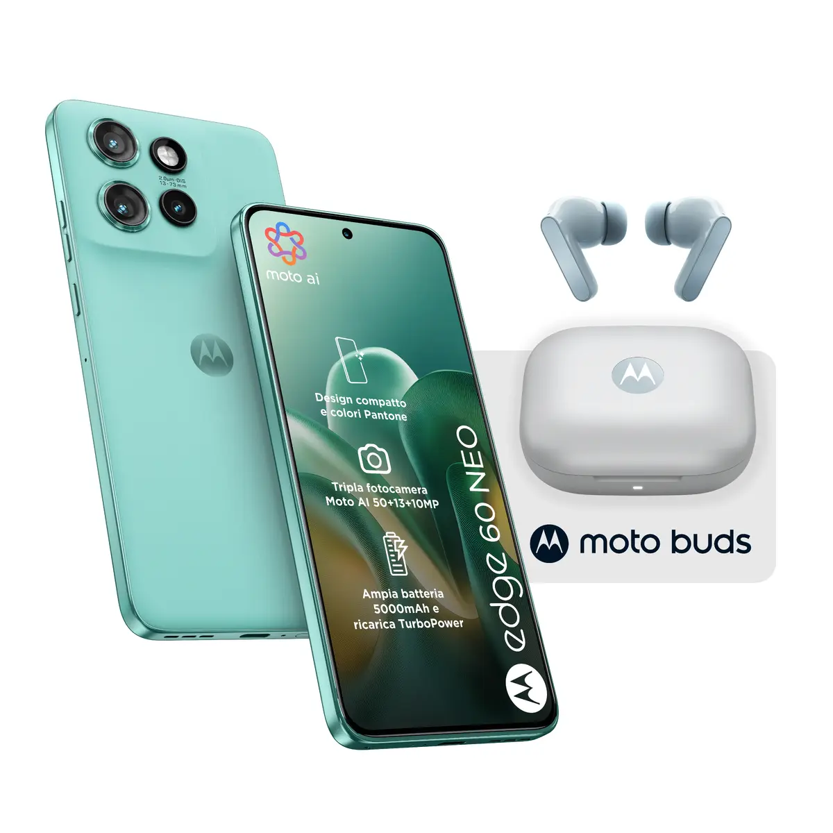 Смартфон Motorola edge 60 neo с Moto Buds Photo 5