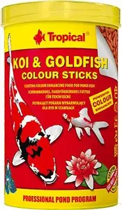 Корм для рыб Tropical Koi & Goldfish Colour Sticks 11 L / 900 г — плавающие палочки для усиления окраса