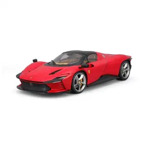 Superauto modelis Bburago Ferrari Daytona SP3 1:18, priekšmontēts, sarkans