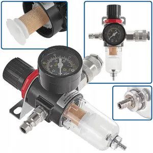 Air filter regulator with automatic drain GEKO 1/4" (model 100)