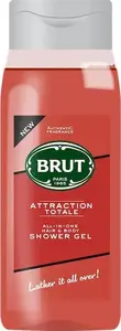 Dušas želeja Brut Attraction Totale All-In-One matiem un ķermenim 500 ml