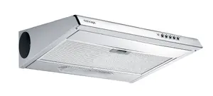 Kitchen hood Concept Solution OPP 2060 Semi-built-in (pull-out) Silver, recirculating, 320 m³/h, rotary control