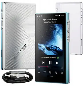 Портативный Hi-Res плеер FiiO JM21 — 4 ГБ RAM, 64 ГБ памяти, голубой