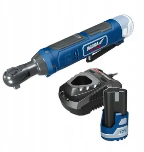 Angle Impact Wrench Dedra DED7310T11 12V 3/8" with 1×2.0Ah battery