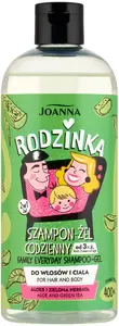 Шампунь и гель для душа 2-в-1 Joanna Rodzinka Алоэ 400 мл