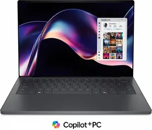 Ноутбук Dell XPS 14 DA14260 — Core Ultra X7 358H, 32 ГБ ОЗУ, 2 ТБ SSD, 14" 2.8K сенсорный, Intel Arc, датчик отпечатка, Win11 Pro