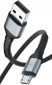 Cable 3MK Hyper N-SERIES A to Micro USB 50cm QC 3.0 5V/2A 10W Black