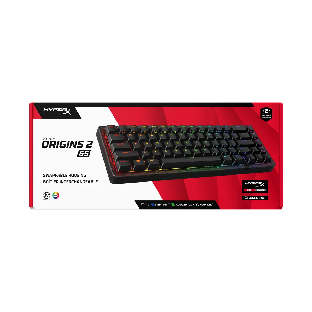 HyperX Origins 2 65 Mechanical Gaming Keyboard Photo 2