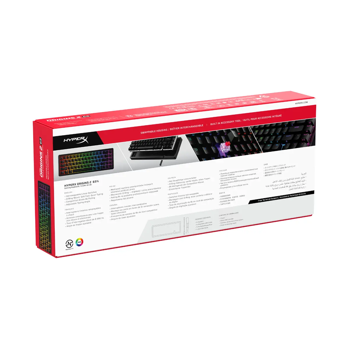 HyperX Origins 2 65 Mechanical Gaming Keyboard Photo 16
