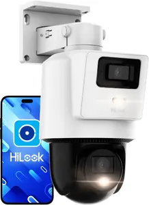 IP pārnesamā kamera HiLook PTZ‑N2D400M‑DE/14(PTZ‑D4) TandemVu by Hikvision — PTZ tīkla kamera ar diviem sensoriem