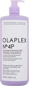 Šampūns OLAPLEX No. 4 Blonde Enhancer Toning Shampoo 1000 ml — tonizējošs šampūns gaišiem matiem