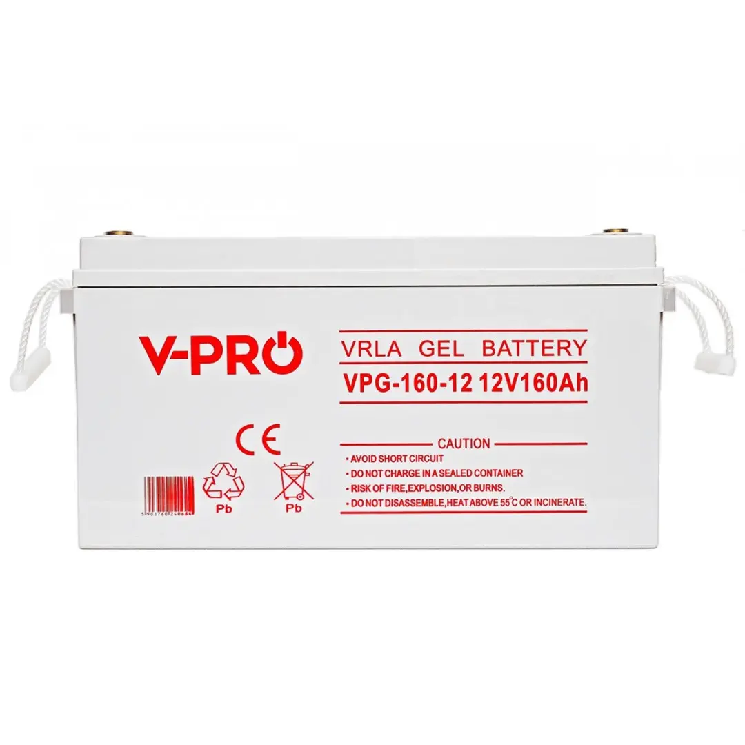 Volt VPRO Solar 12V 160Ah gēla akumulators Photo 2