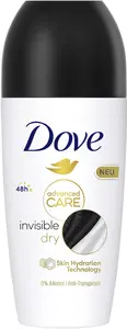 Дезодорант-антиперспирант роликовый Clinique DOVE Advanced Care Invisible Dry для женщин, 50 мл