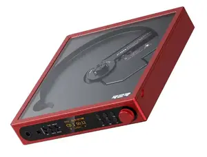 Персональный CD-плеер FiiO DM15 R2R с Bluetooth и 24-битным ЦАП, красный