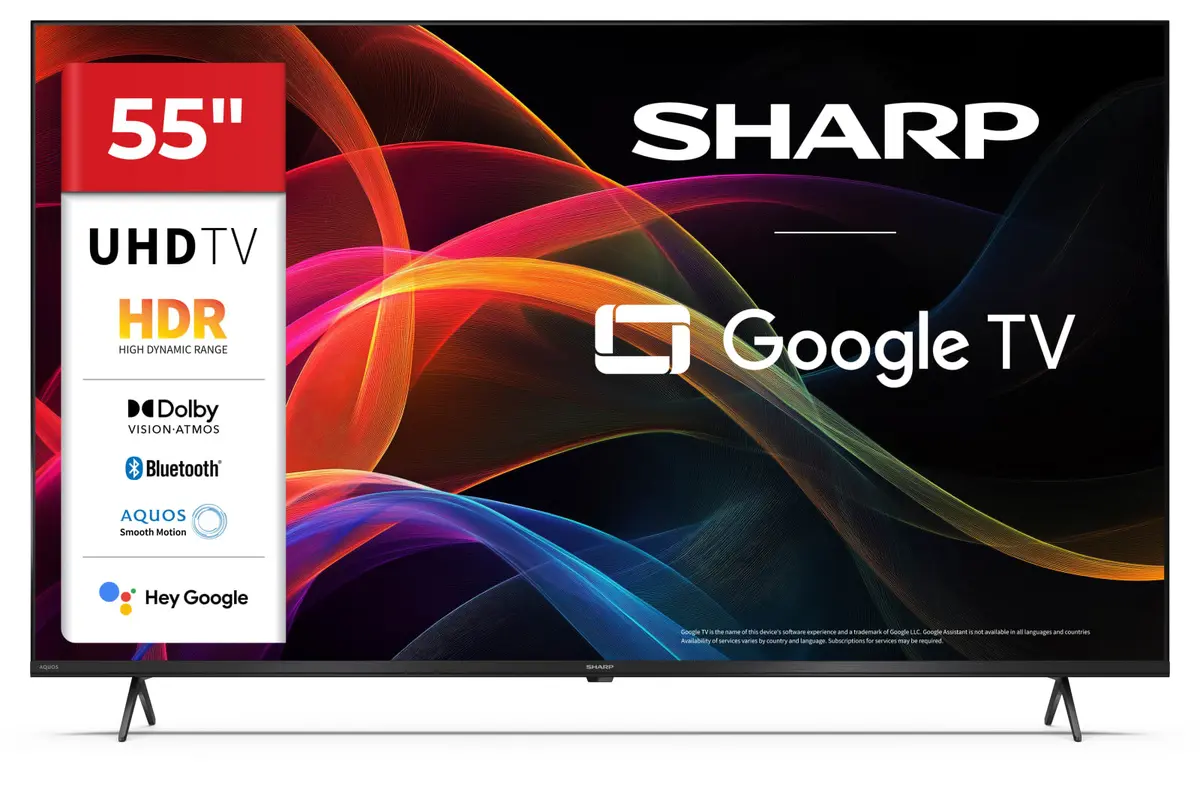 Телевизор Sharp 55HL4465E 55" 4K Ultra HD Curved QLED Smart TV Photo 2