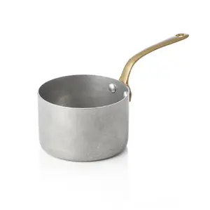 Serving Sauce Dish WAS Vintage Style 280 ml, Ø 9 cm, Brass Handle