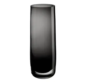 Vase Asa Selection Ajana glass, dark grey, diameter 10.5 cm, height 29 cm